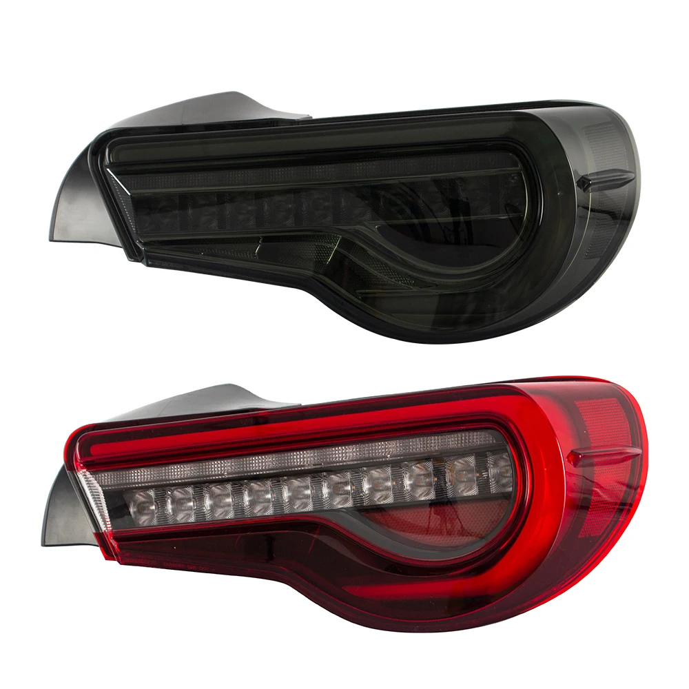 Vland LED TailLights For Toyota GT86 2013-UP Rear Lamp Red Smoked with Dynamic LED Car Accessories Manufacturer Wholesales details