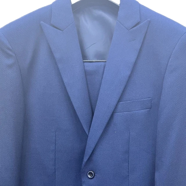2024 OEM ODM Customization Solid Men's suits TR Men business Luxury Birdseye Jacquard 3 Piece Set suits blazer Men's dress suits