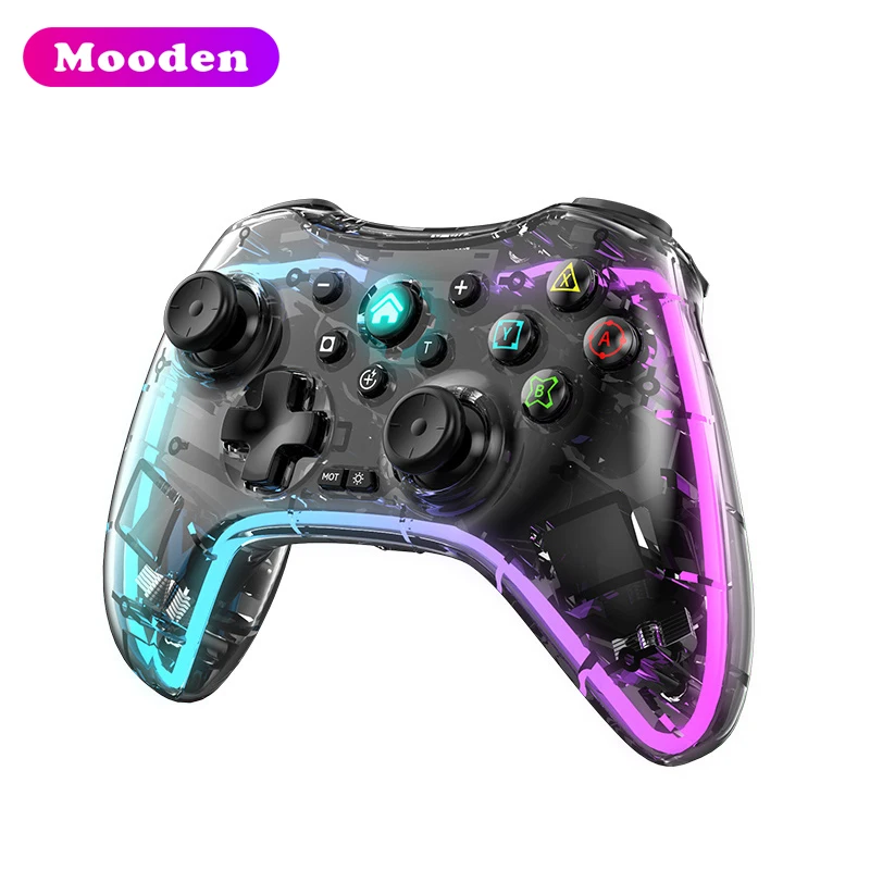 J S30 Double Vibration Wireless Game Controller with RGB LED