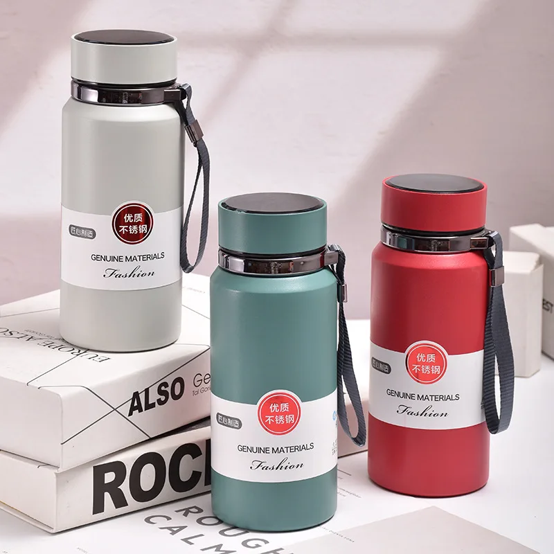 FX Factory New Arrival Large Capacity 304 Stainless Steel Flask Portable Fashionable Vacuum Gift Thermos Flask Water Bottle