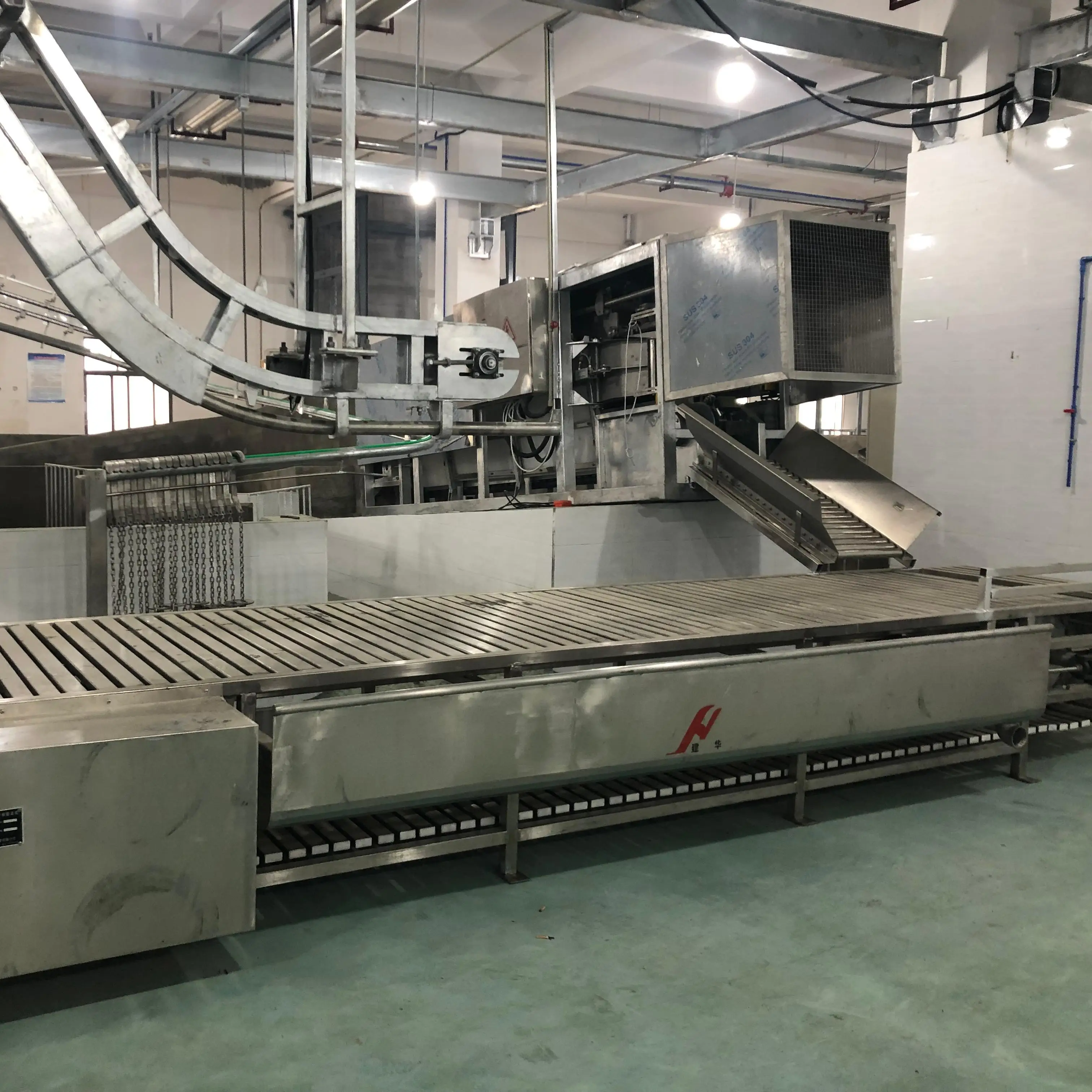 Factory-level pig slaughterhouse equipment to efficiently solve pig slaughtering problems