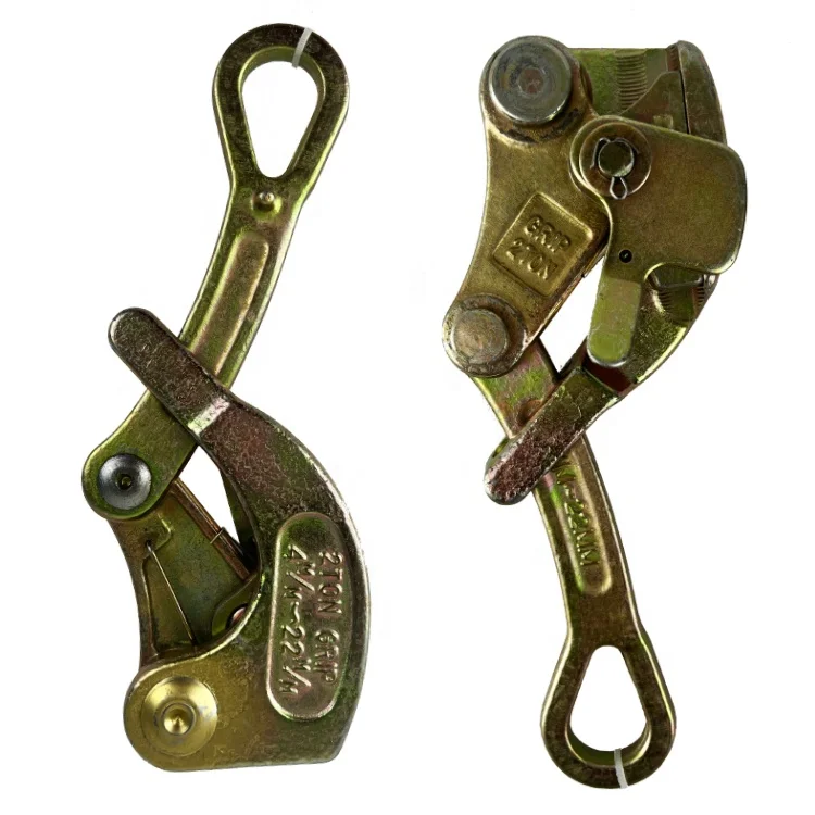 2 Ton SELF GRIPPING CLAMPS Cable Pulling Cable Gripers Wire Cable Clamp
