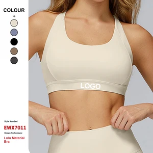 Custom High-Quality Quick-Drying Breathable Tight Workout Yoga Bra Women'S Gym Running Fitness Sports Yoga Bra