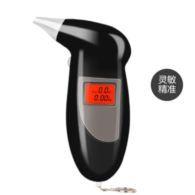 Wholesale Price High-precision Digital Display Portable Blowing Measurement Car Alcohol Tester Tester