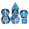 colorful Silver-edged blue