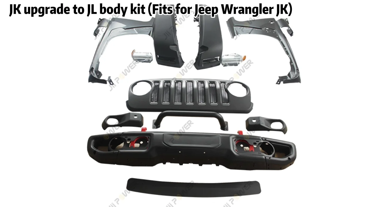 Jk Upgrade To Jl Style Body Kit For Jeep Wrangler - Buy Body Kit For Jeep  Wrangler Jk,Fenders Fender Flares Inner Fenders Grille,Jl Style Jeep  Wrangler Accessories Product on 