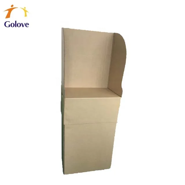 Easy Assemble Cardboard Voting Booth for Election