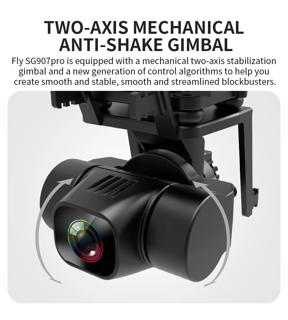 
 Sg907 Дрон 4K Экшн-камера X50 цифровой зум широкий объектив Anti-Shake 5G Wi-Fi Fpv жест фото Gps Профессиональный Дрон Квадрокоптер с дистанционным управлением Рождественский дроны  