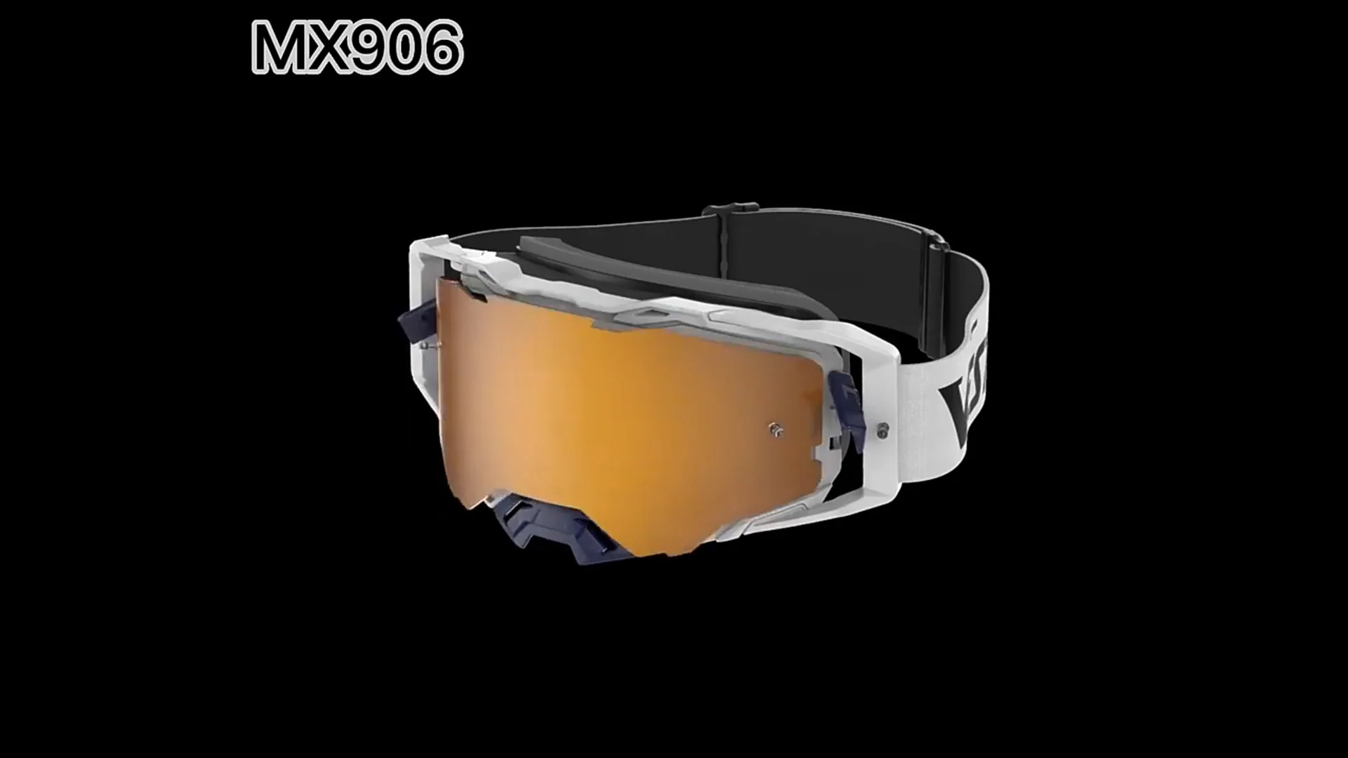 Easy Change Lens Motocross Mx Goggles With Tear Offs Film Exchangeable