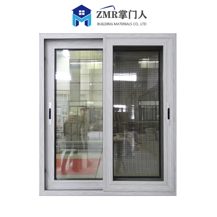 Australian Design Aluminium Frame Sliding Window Brown Color Glass Flyscreen Stainless Steel Louver Economical Horizontal
