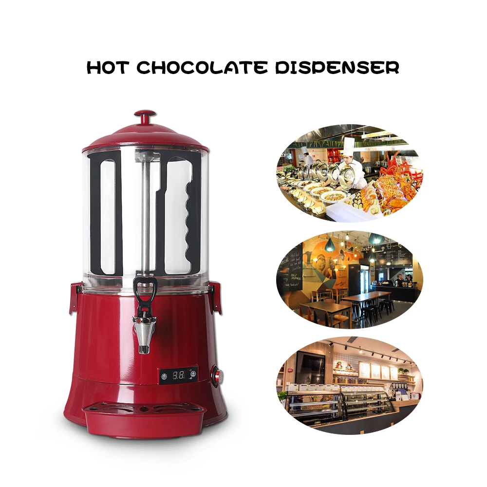 ITOP 10L Hot Chocolate Dispenser Chocofairy-10L Water Bath Heating Coffee  Milktea Mixer Chocolate Warmer 110V 220V