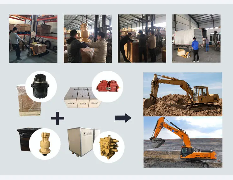 ZX1800K-3 EX1200-6 Final Drive - Durable Excavator Travel Device
