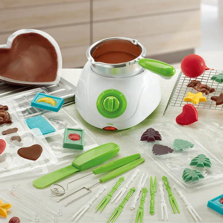 Chocolate Fondue Set Electric Melting Pots with GS/ETL Approval