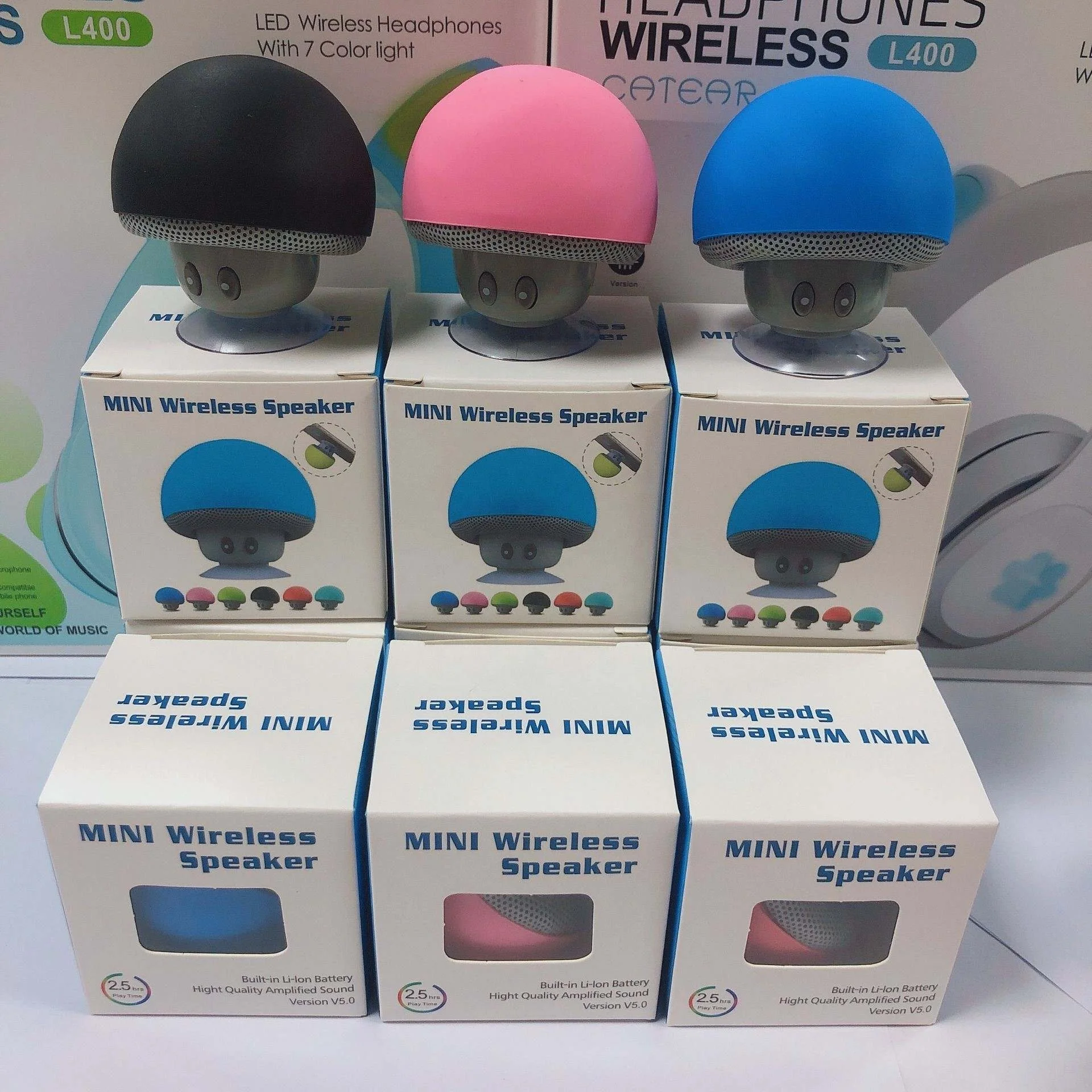 Customized Logo Universal Bluetooth HIFI Portable Speaker Deep Bass Audio Soundbar Mini Wireless Speaker