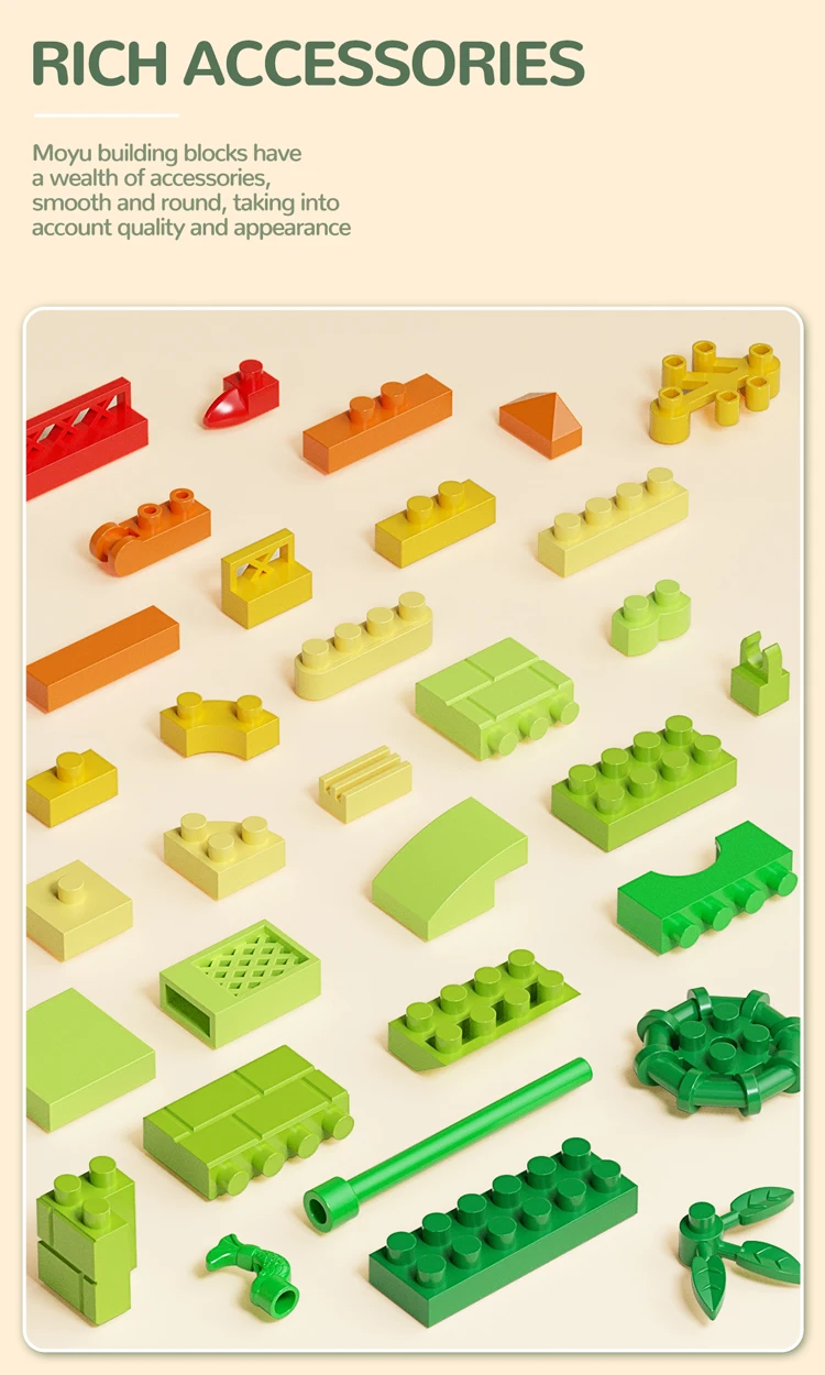 Pet Orange Cat Blocks Model Toys 834pcs Train Animals Bricks Block ...