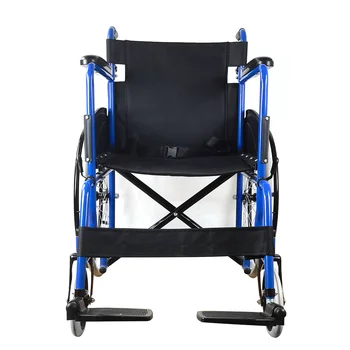 Portable Foldable Lightweight Manual Wheelchair For Elderly  Steel foldable Economic cheapest wheelchair No reviews yet