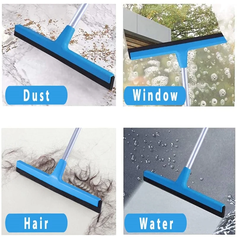 Adjustable Water Scraper Floor Squeegee Magic Broom Sweeper Window Wipers for Home