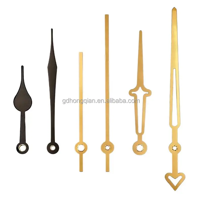 Hong Qian Clock Pointer Stainless Steel Ttlock Alarm Clock Light