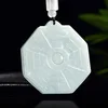 Pendentif jade Bagua HJ102