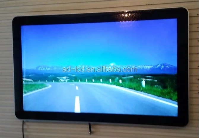 55inch Wall Mounted Digital Waterproof Music Player Manual Digital Signage Player with Ir Motion Sensor Wifi Advertising Player