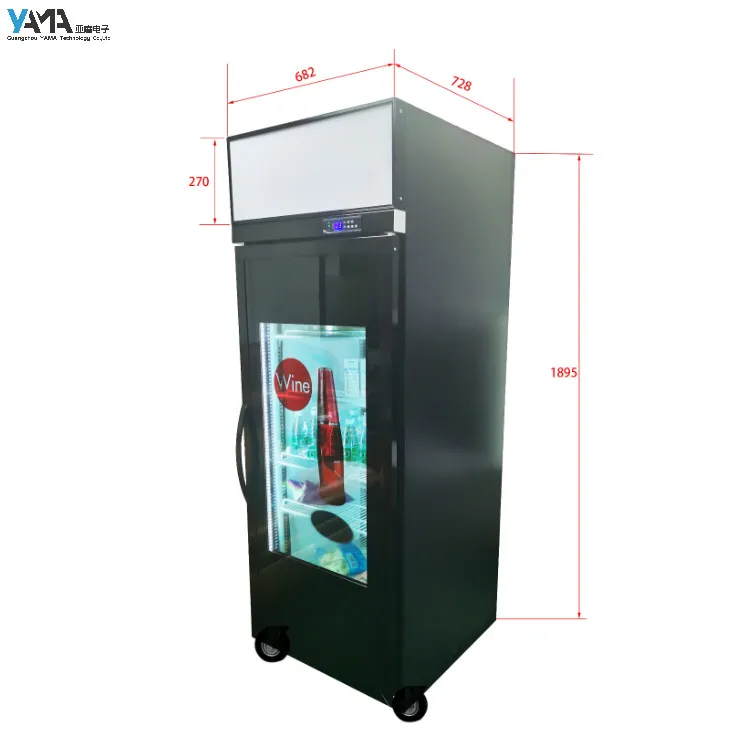 Customized Transparent Lcd Screen Display Fridge Custom Transparent Lcd Fridge Display