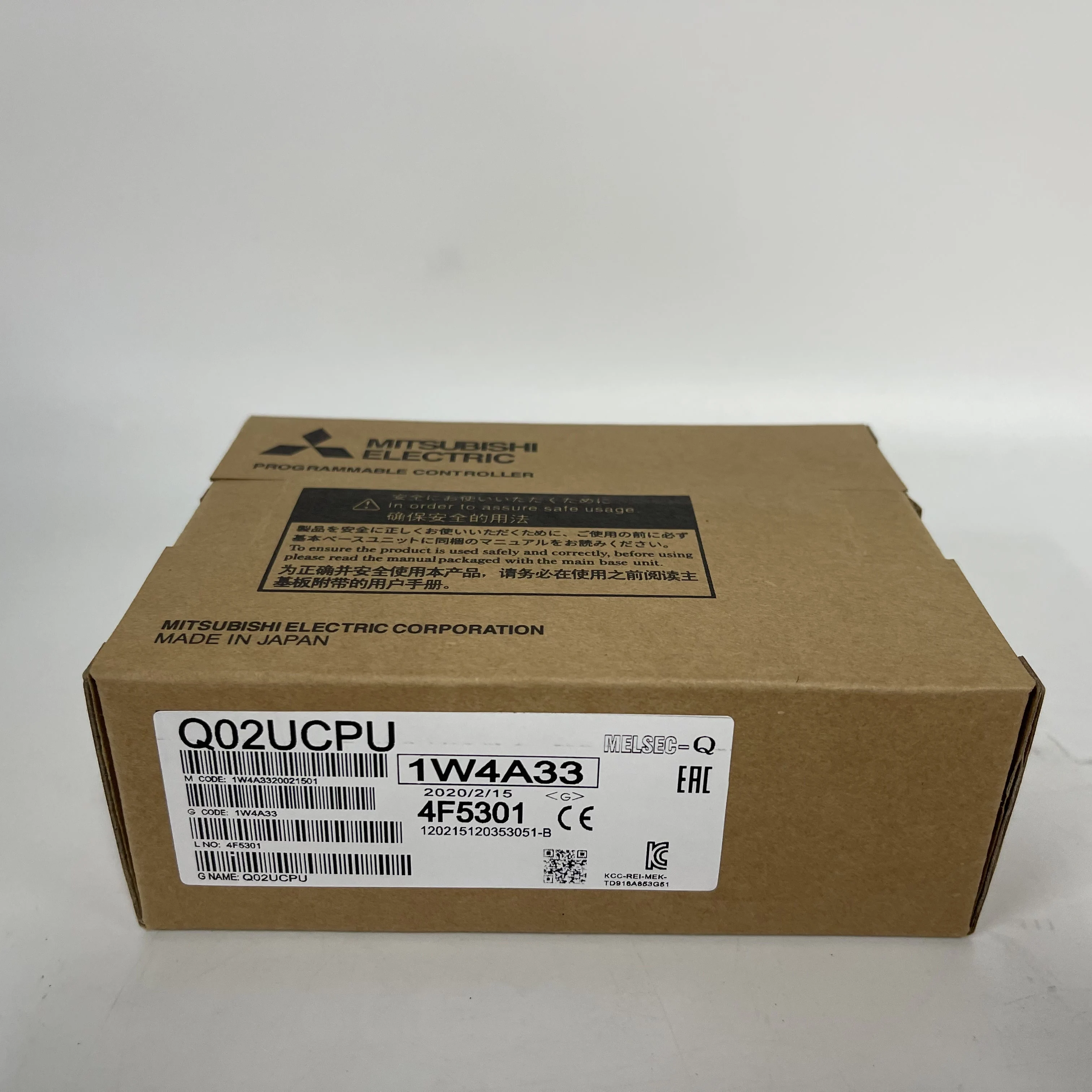 MITSUBISHI PLC CPU Module Q02UCPU MITSUBISHI PLC CPU Module Q02UCPU