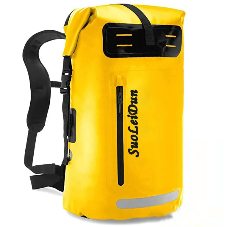 35L 55L Camping Roll Top PVC Dry Bag Beach Floating Waterproof Backpack For Hiking Kayaking Boating Rafting details