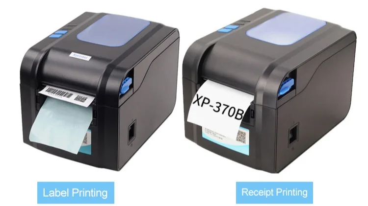 Xprinter Xp 370b 80mm Printer 3inch Thermal Shipping Label Printer 4x6 Barcode Printer Buy 