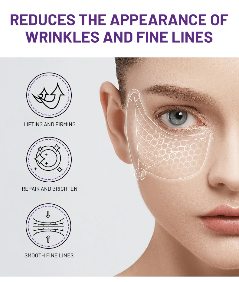 Retinol Repair Eye Cream Firming Lifting Reduce Wrinkles Fine Lines Caffeine for Dark Eye Circle Eye Problem