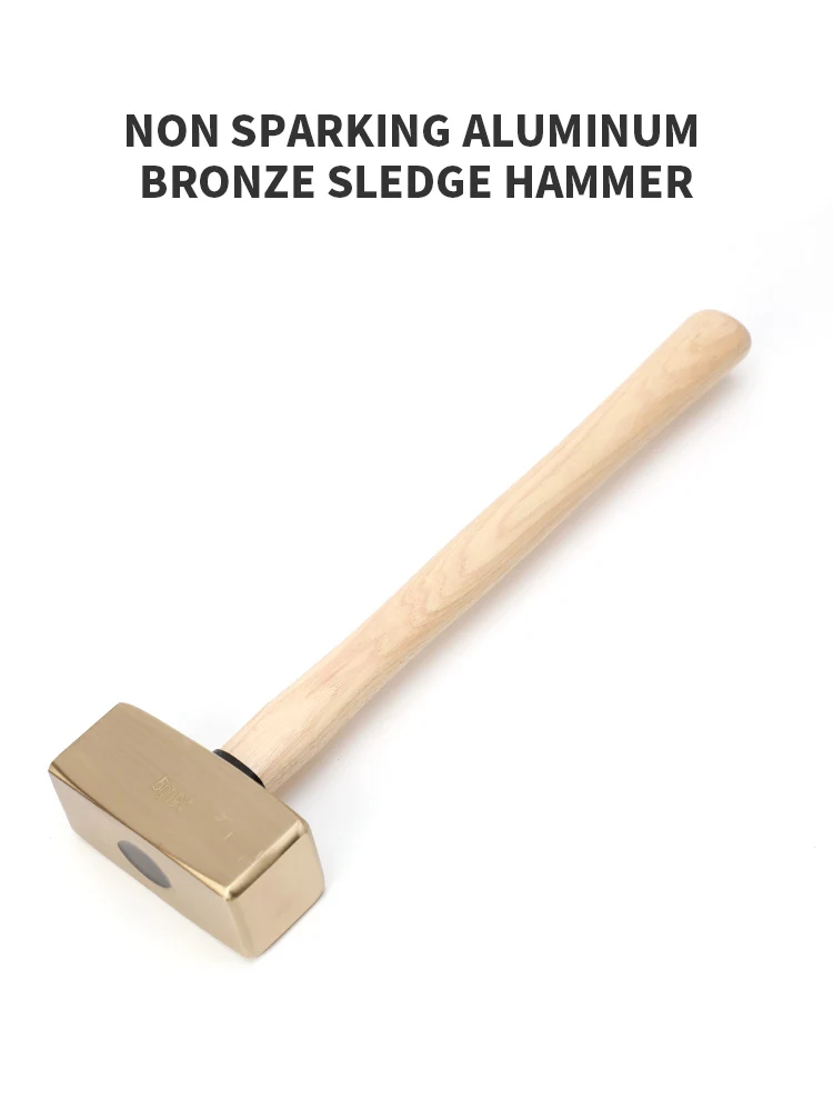 Non Sparking Tools German Type Sledge Hammer Head Explosion Proof