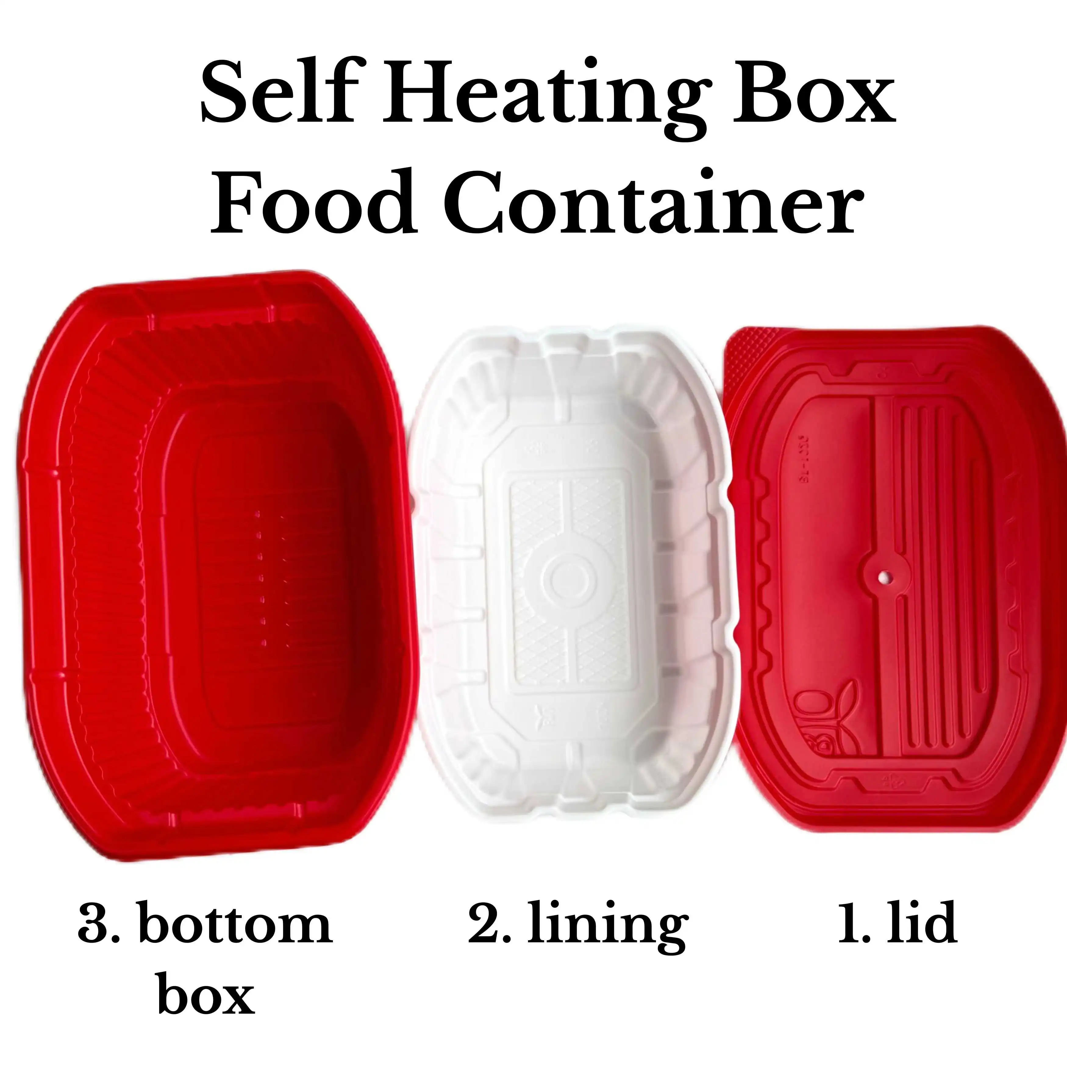 Self-heating Instant Rice Packaging Box 800ml - 12 Months Shelf Life