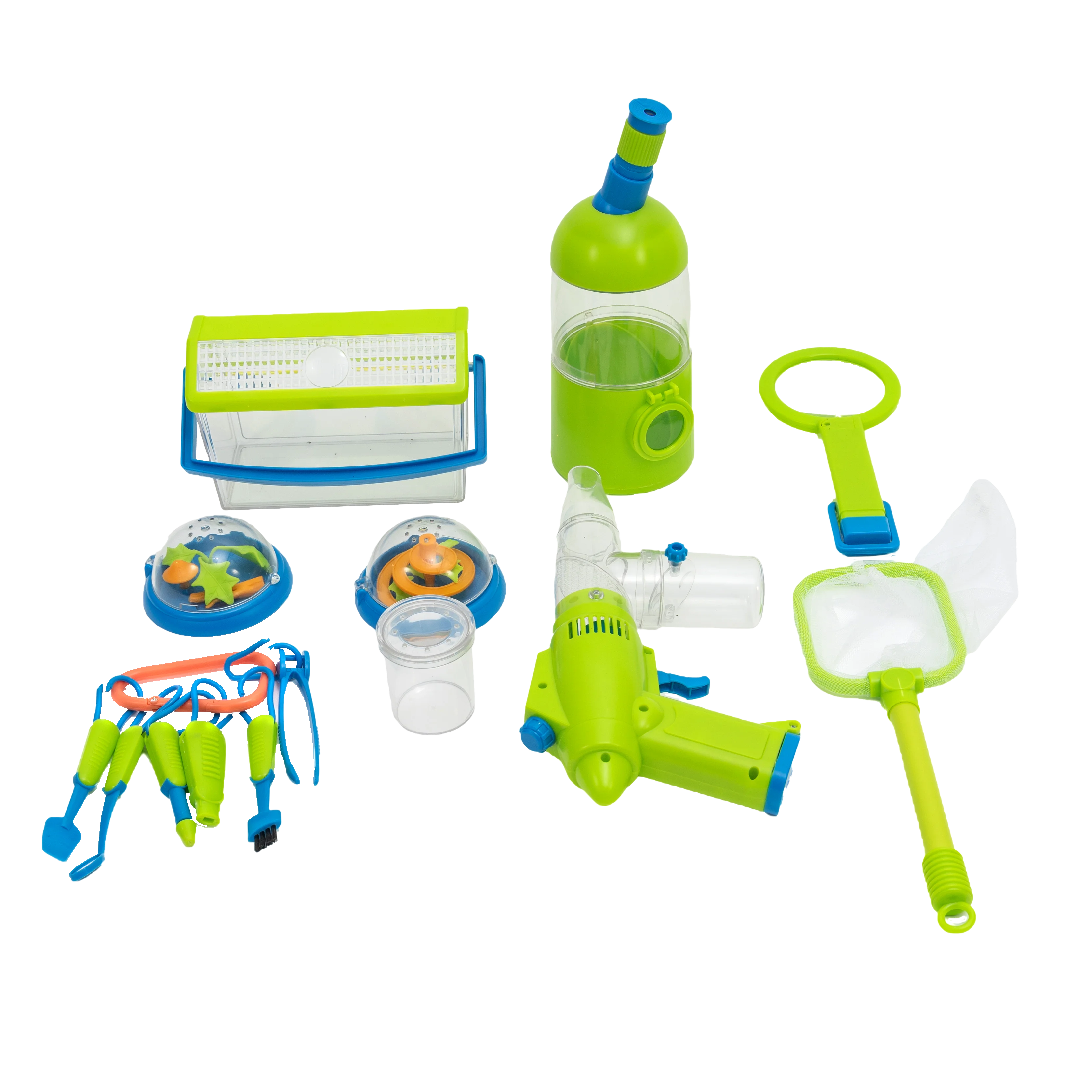 Набор игрушек KIU Bug детский вакуумный уловитель насекомых с насекомым уличный подарок приключения игрушка для