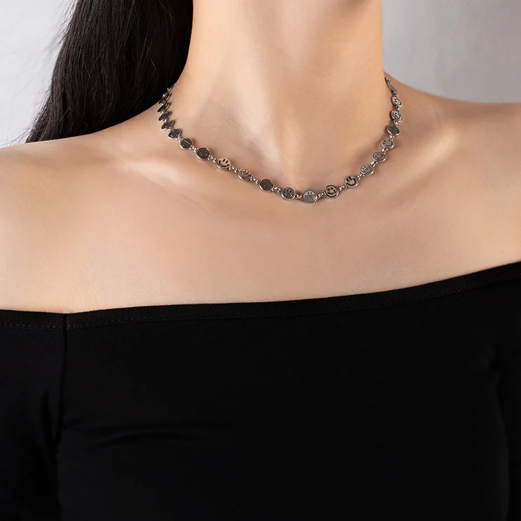 Sterling Silver 925 Smiley Face 