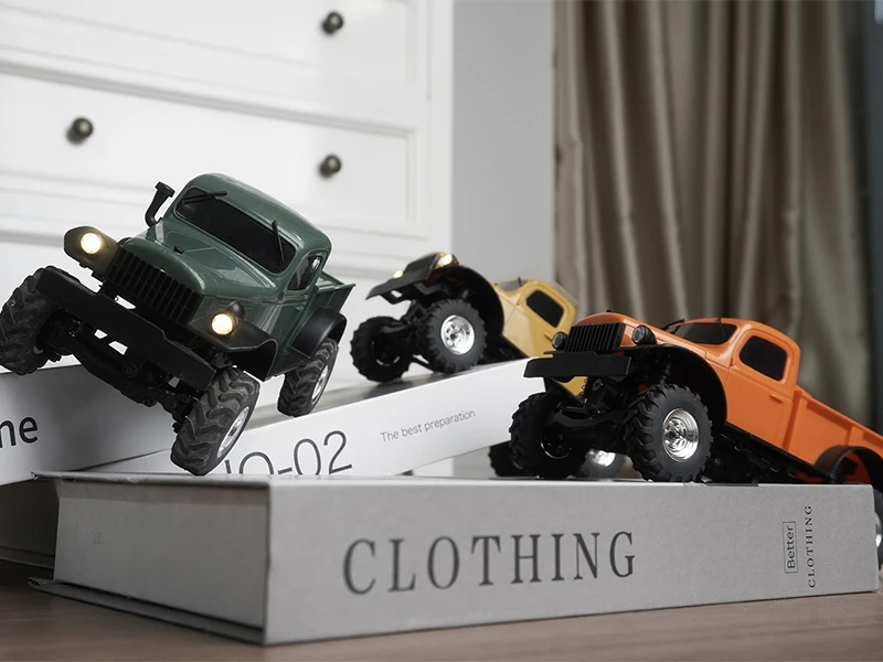 UDIRC UCX2401 1:24パワーワゴンSALVATOR小型RCロッククローラー全地形