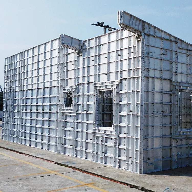 Precast Panel Formwork High Efficiency Aluminum Formwork Building Structural System Weld ...