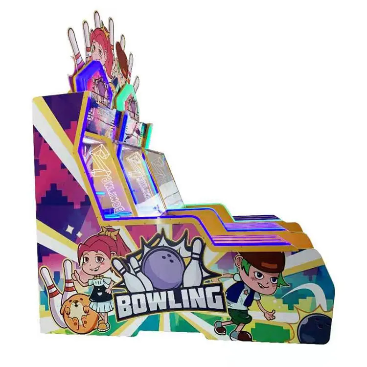 Fancy Bowling Coin Operated Indoor Amusement Arcade Redemption Bowling Shooting Game Machine