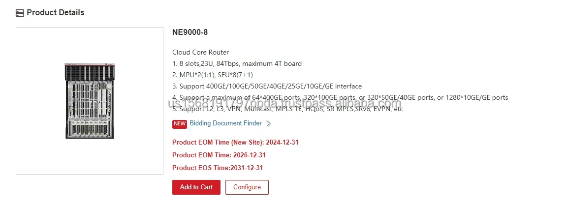 HW NE9000-20 Switch Fabric Unit Router CR9D0SFUTG80 for Single IP ...