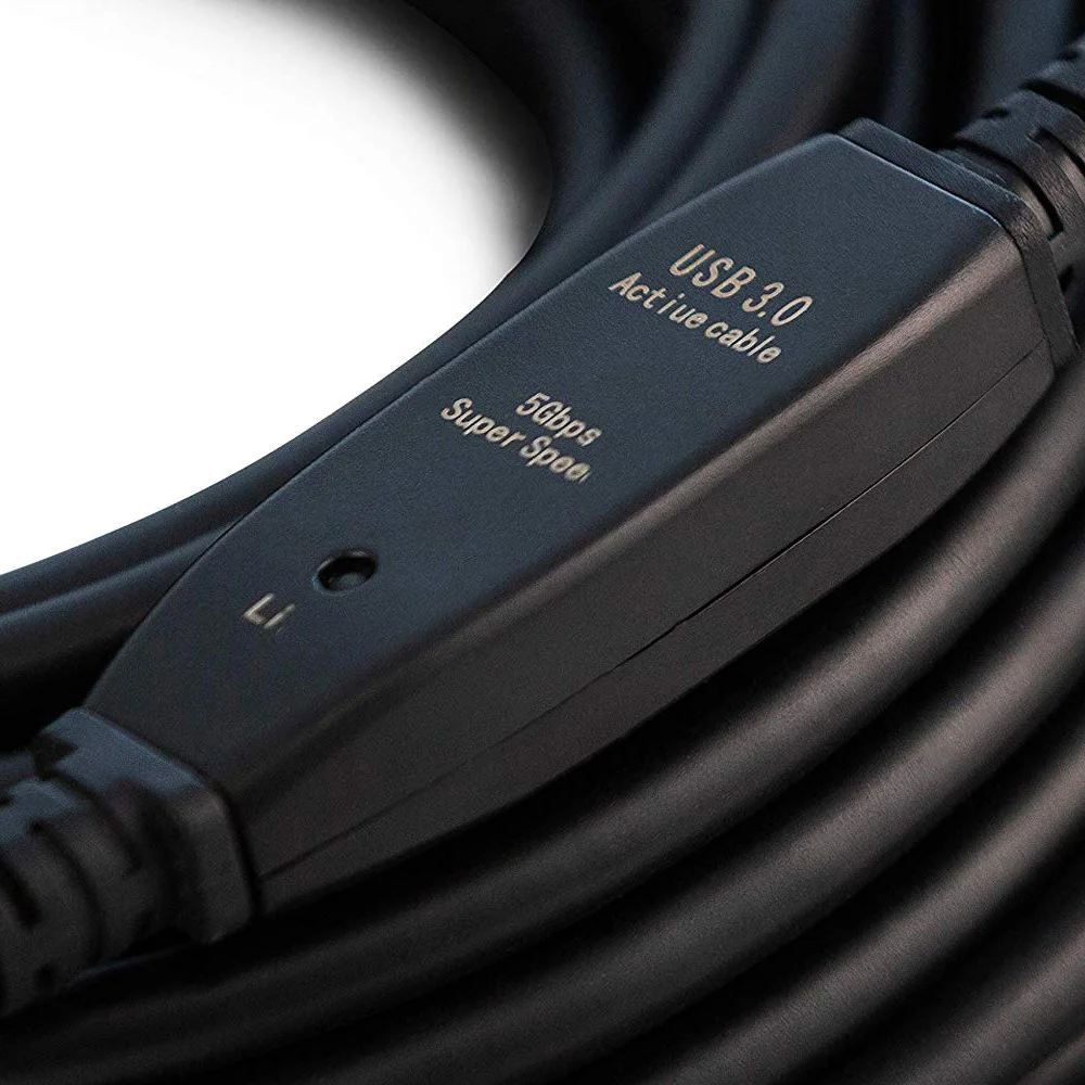 Активный Удлинительный кабель XANUAN USB 3,0, 10 м, штекер-гнездо, ретранслятор, шнур для принтера Oculus Xbox PS4 USB