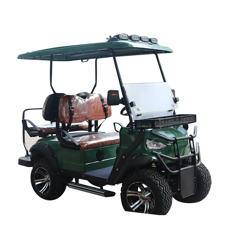 Support Custom Golf Luxury Utility Vehicle Classic 4 Seater Electric