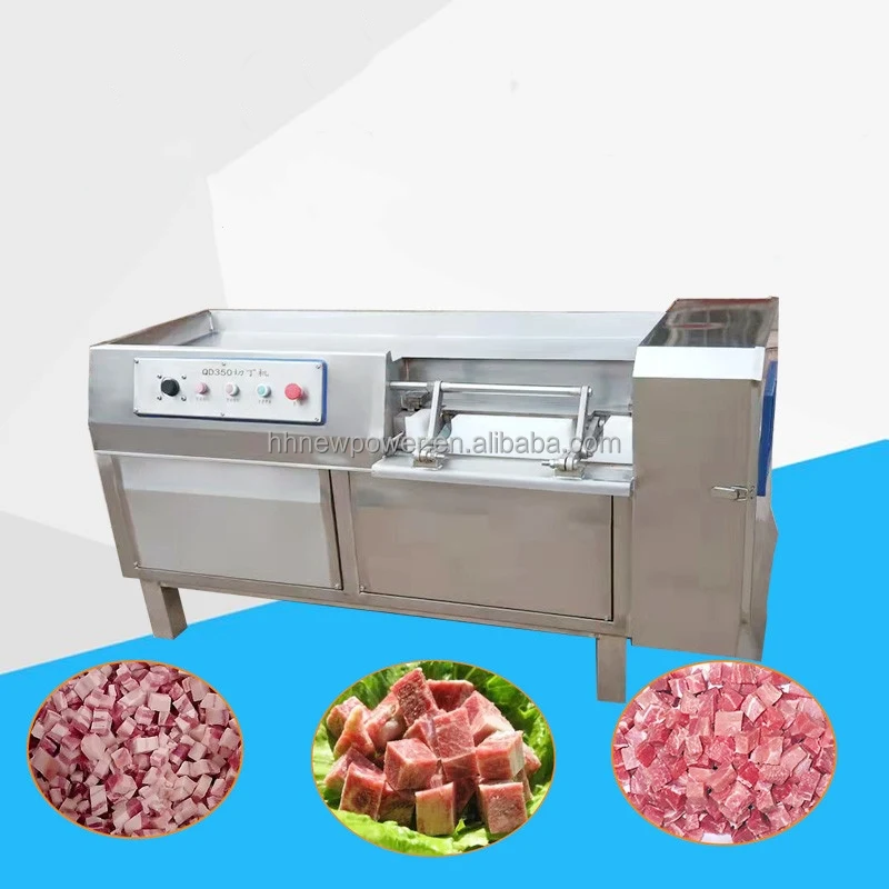 500kg Commercial Mutton Beef Block Dicing Cutter Frozen Poultry Meat 