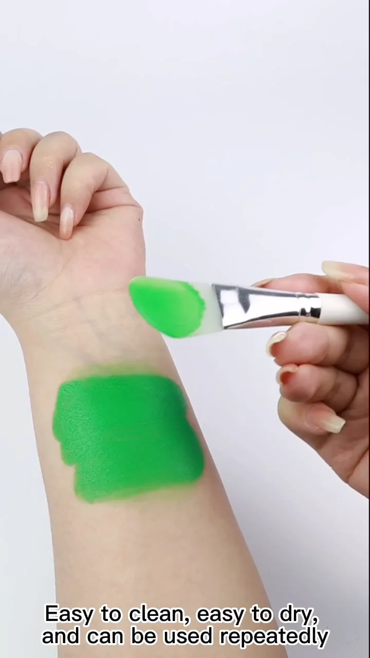 Customized Face Paint Applicator Skincare Beauty Tool Vegan Body Facial