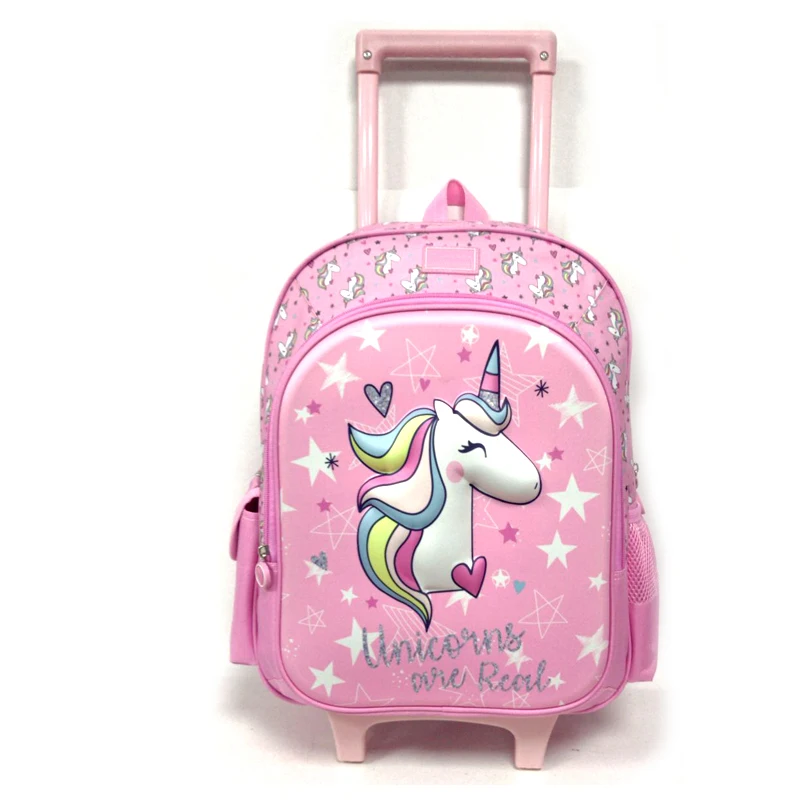 Cute Cartoon Girls School Bag Set With Custom Logo Unicorn Backpack ...