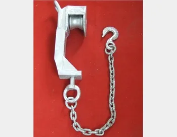 Stainless steel meat hooks for slaughterhouses