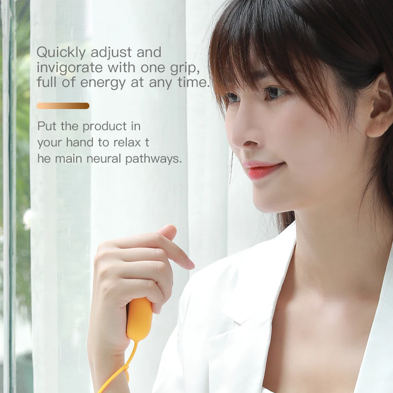Mini Handheld Relaxation  Portable Sleep Instrument Microcurrent Ces Sleep Aid Device for Improved Sleep Anxiety and Relieving S