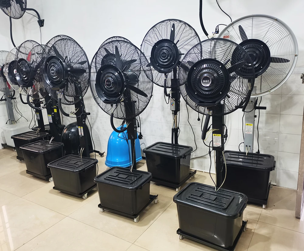 Floor Air Cooling Fan, 200 W, Metal - detail 8