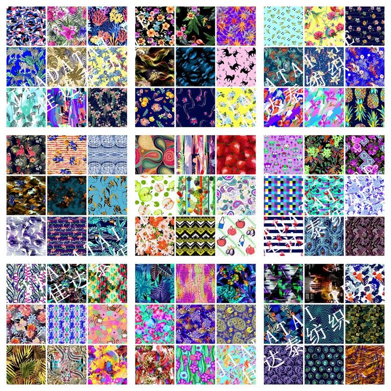 Jdttex эластичная ткань для купальников с Африканским узором 20 спандекс 80 нейлоновая эластан