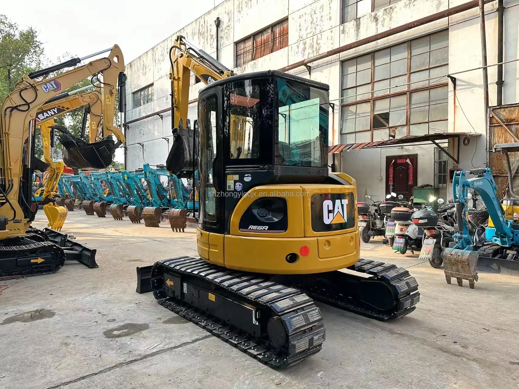 Used Caterpillar Cat 303.5 Mini Excavator Rubber Tracked Cat 304 Cat306 ...