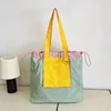 Green and yellow powder