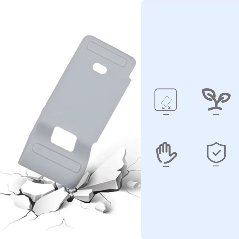 Soft Silicone Protective Case For Newland N950 Handheld POS Terminal (Grey)