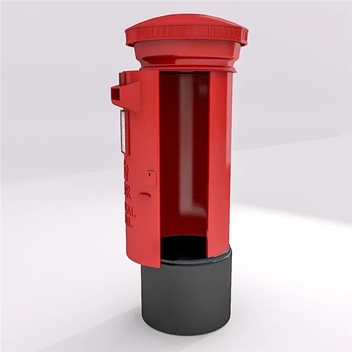 british post postbox extra large model letter box mailbox bar